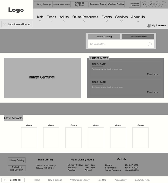Homepage